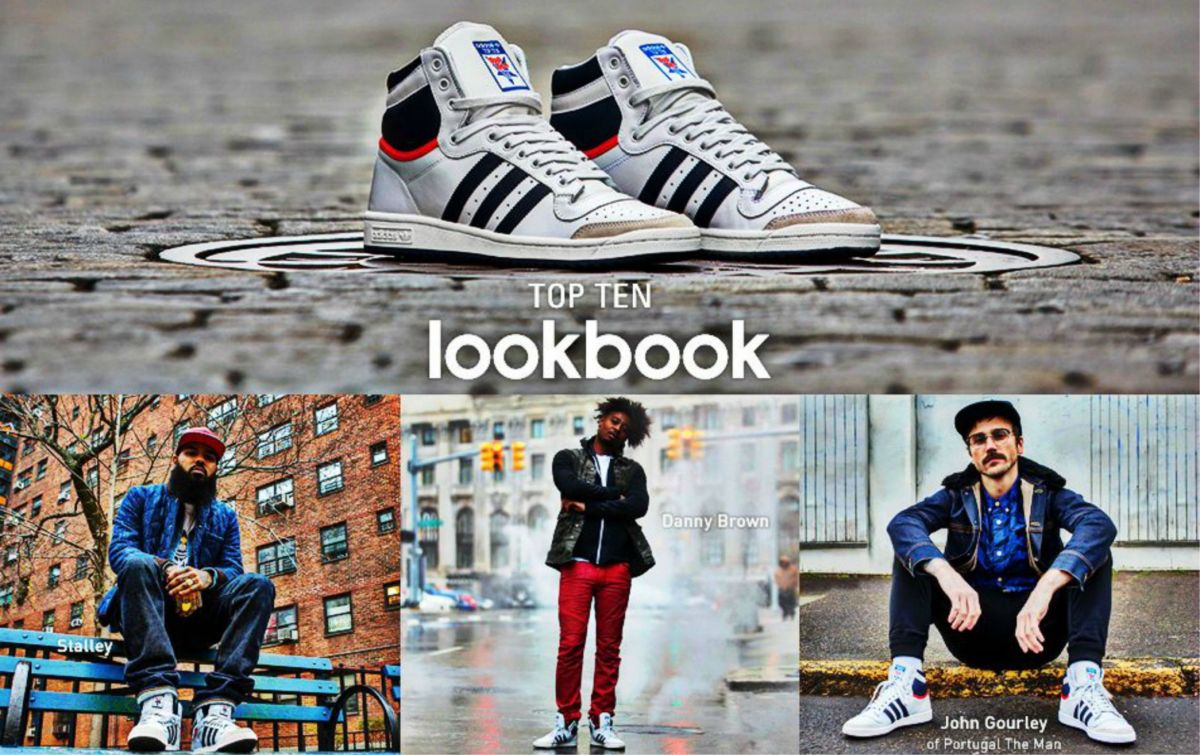 Adidas Top Ten Hi Lookbook Featuring Danny Brown, Stalley, & John Gourley –  KWS
